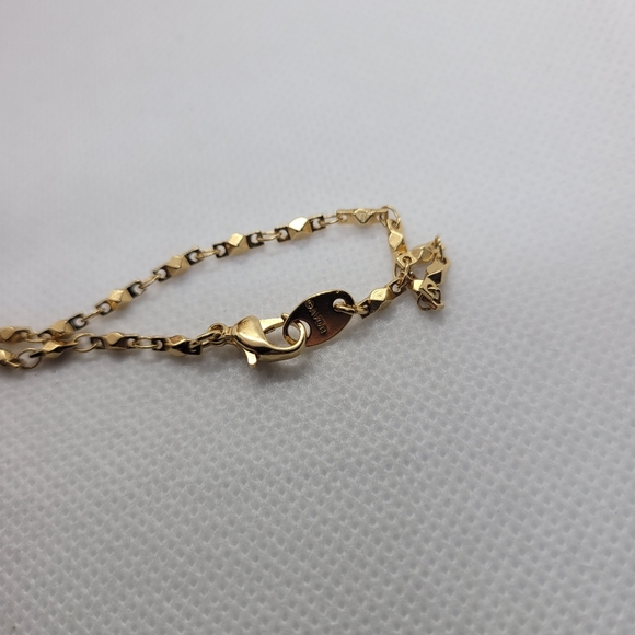 Avon Gold Toned Lariat Necklace - Picture 2 of 6